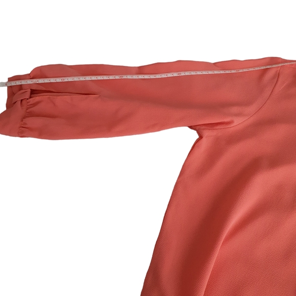 Boohoo Bow Sleeve Woven Blouse Top - Picture 6 of 8